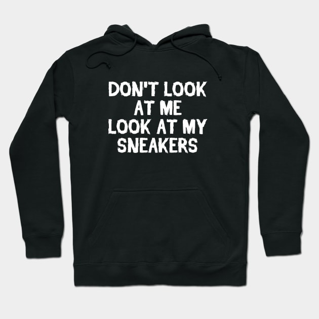 don't look at me Hoodie by hoopoe